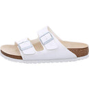 0051731 BIRKENSTOCK UNISEX ARIZONA WHITE SANDALS - SIZE 41 M EU / 7.5 F(M) UK - Brand New