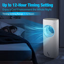 Trustech Evaporative Air Cooler 3 Speeds 12H Timer Remote Control B09MKNHDBX - Brand New