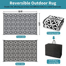 Outdoor Rug for Patio Waterproof Outdoor Rugs 9'x12' for Patios Clearance - Brand New