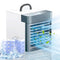 GGDQOPD PORTABLE AIR CONDITIONERS FAN, 3 SPEEDS JL02 - WHITE - Like New