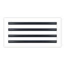 BUILDMART - 16x8 White Modern AC Vent Cover -BUILDMART -Create Decor Air Vent - Brand New