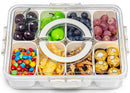 Pure Future Air-Tight Snackle Box Container –Divided Serving Tray with Lid - Brand New