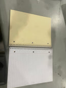 OFFICE DEPOT WIREBOUND NOTEBOOK 8" X 10-1/2", 5 SUBJECTS 180 SHEETS - GREEN - Brand New