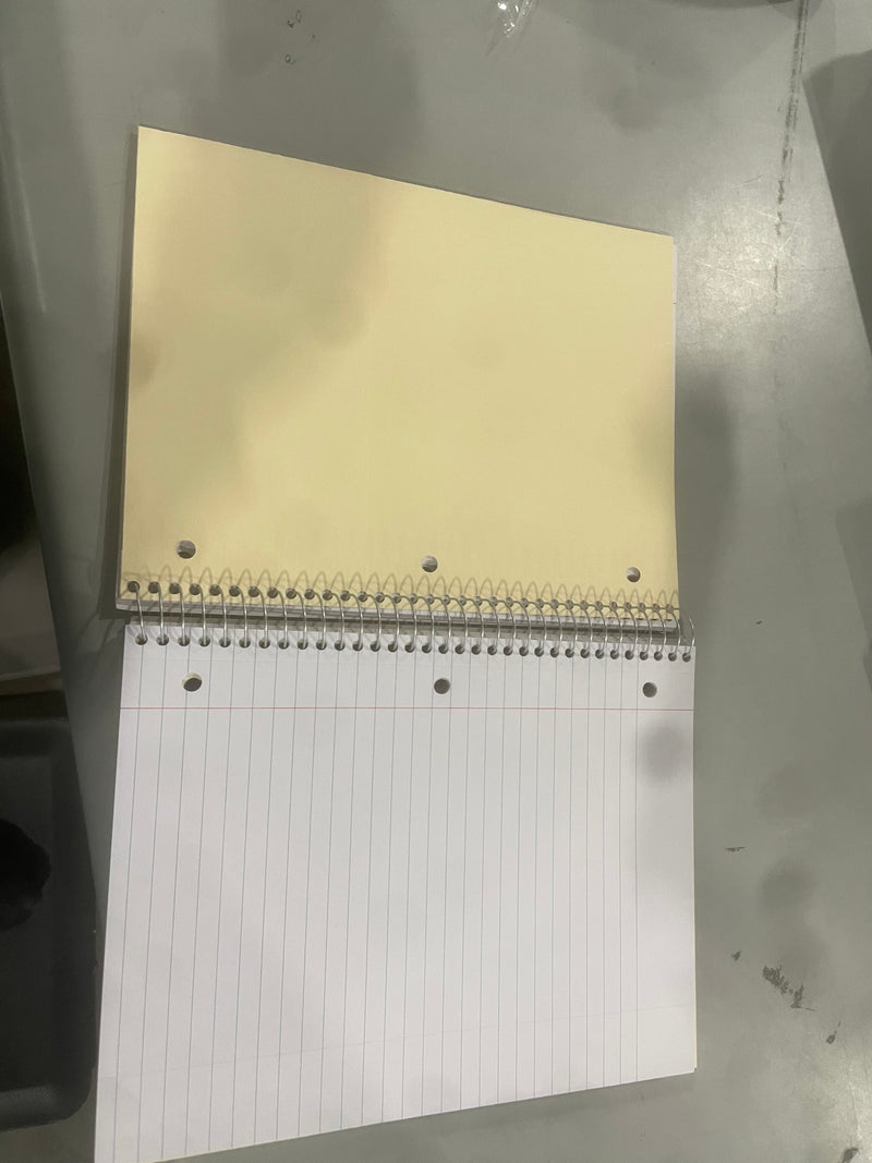 OFFICE DEPOT WIREBOUND NOTEBOOK 8" X 10-1/2", 5 SUBJECTS 180 SHEETS - GREEN - Brand New