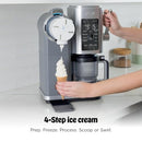 Ninja CREAMi Swirl Ice Cream/Soft Serve Maker, 13-in-1, 2 Pints, NC701C - White - Like New