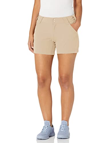 Columbia Women's Coral Point III Shorts 8 Long Fossil - Like New