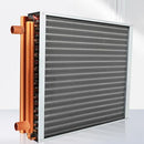 18x18 Heat Exchanger Water To Air With Copper Ports High Heat Energy - Brand New
