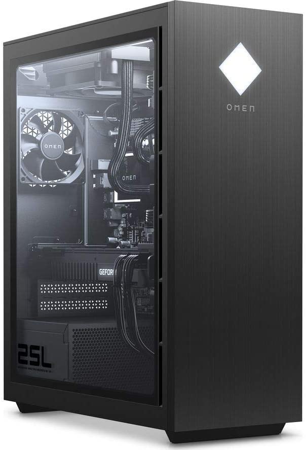 HP OMEN GTDesktop 12 I7-11700F 32GB 1TB 512GB RTX-3060 GT12-1167C - BLACK - Like New