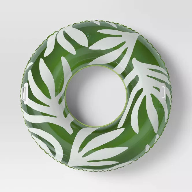 SUN SQUAD TUBE HANDLES INNER TUBE, 1 PERSON - GREEN - Like New