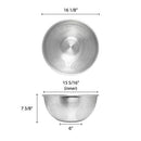 Thunder Group 15 quart heavy duty Aluminum colander B001PZ9MJE - NEW - Brand New