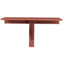 LEISURE SEASON WALL MOUNTED DROP LEAF TABLE BROWN -CEDAR WOOD - Like New