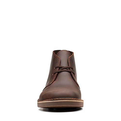 15522 CLARK'S MEN'S BUSHACRE 2 CHUKKA BOOT WIDE DARK BROWN SIZE 8W - Like New