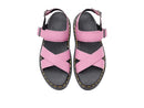 LA004 DR. MARTENS WOMENS VOSS II SANDAL DUSTY ROSE ATHENA SIZE 9 - Brand New