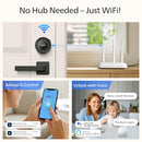 PHILIPS WIFI SMART RETROFIT LOCK + WIRELESS FINGERPRINT KEYPAD - MATTE BLACK - Like New