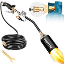 Propane Torch Weed Burner Blow Torch High Output 500 000 BTU B08HDMPZFY - Black - Brand New