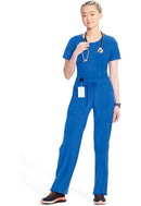 CHEROKEE INFINITY SCRUB PANTS 360 STRETCH WITH 4 POCKETS WOMEN XS ROYAL - Brand New