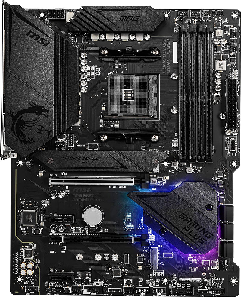 MSI MPG B550 Gaming Plus Gaming PCIe ATX Motherboard - Scratch & Dent