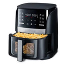 GOURMIA 6-QT DIGITAL WINDOW AIR FRYER WITH 12 PRESETS - BLACK/STAINLESS STEEL - Like New