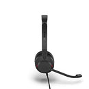 JABRA EVOLVE2 30 SE WIRED MONO NOISE CANCELLING HEADSET - BLACK - Like New