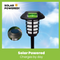 Bell + Howell Solar Powered Black 2 Modes 21 Lumens LED 2-Pack 7539PXL - BLACK - Like New