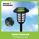 Bell + Howell Solar Powered Black 2 Modes 21 Lumens LED 2-Pack - Scratch & Dent