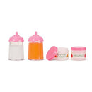 MELISSA & DOUG MINE TO LOVE BABY FOOD & BOTTLE PLAY SET - PINK - Like New