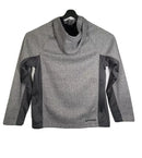 SPYDER MENS ACTIVE BOUNDLESS HALF ZIP PULLOVER HOODED - SIZE: L - HEATHER GRAY - Brand New
