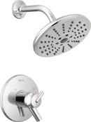 DELTA TRINSIC TEMPASSURE 17T SERIES H2OKINETIC SHOWER FAUCET TRIM KIT - CHROME - Like New