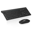 CIMETECH EASYTYPING KF10 WIRELESS KEYBOARD MOUSE COMBO SCISSOR SWITCH - BLACK Like New