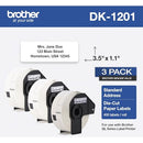 Brother Printer Genuine Die-Cut Standard Rolled Address Labels QL Printer - Brand New