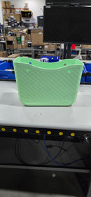 BUILD A BAGG BOCABAGG RUBBER BAG W/ ROPE & SIDE POCKET - GREEN, DARK GREEN, TAN - Like New