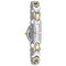 BULOVA LADIES' CLASSIC TWO-TONE STAINLESS 3-HAND QUARTZ, WHITE, 98V02 - Like New