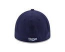 NEW ERA BLANK CUSTOM 39THIRTY STRETCH-FITTED CAP MEN SIZE S/M - NAVY/WHITE - Brand New