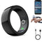 NUDZENI SMART RING HEALTHTRACKER - SIZE 11 - BLACK - Like New