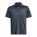 UNDER ARMOUR MEN'S TECH GOLF POLO XL - (045) DOWNPOUR GRAY / PITCH GRAY - Brand New