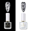 BORN PRETTY Nail Stamping Starter Kit, Nail Art 11 Varnish, 2 Bottles - NEW - Brand New