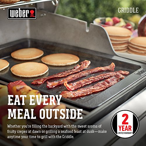 WEBER GENESIS II GRIDDLE - BLACK Like New