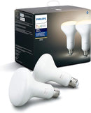 Philips - Hue BR30 Bluetooth Smart LED Bulb (2-Pack) 9290018194 - Scratch & Dent