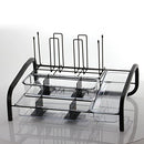 Officemate BreakCentral Multi Breakroom Organizer, Pod Holder, Black - 28002 - Brand New