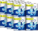 SPARKLE PAPER TOWELS 24 ROLLS PICK-A-SIZE PLUS SHEETS 24 - WHITE - Brand New