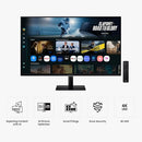 SAMSUNG 32” SMART MONITOR M7 (M70F) 4K UHD DISPLAY, LS32FM702UNXZA - BLACK - Like New