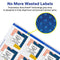 AVERY MATTE SQUARE LABELS, Sure Feed, 4"x4", 200 Labels, 94100 - White - Brand New