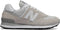 WL574EW NEW BALANCE WOMEN'S 574 V2 EVERGREEN SNEAKER - SIZE 7 - WHITE/WHITE Like New