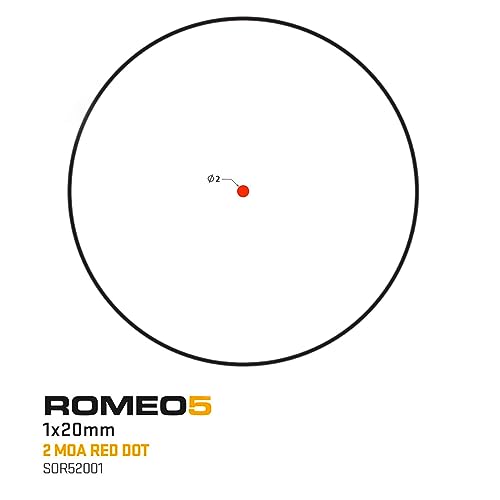 SIG SAUER ROMEO5 1X20MM TACTICAL HUNTING SHOOTING DURABLE WATERPROOF - Brand New