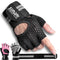 SIMARI BREATHABLE WORKOUT GLOVES MEN WOMEN PADDED LIFTING SUPPORT SMALL BLACK Like New