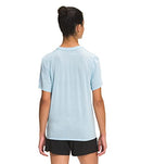 TNF WOMEN'S WANDER SLEEVE TEE STANDARD PLUS SIZE - WOMEN L - BETA BLUE - Brand New