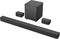 For Parts: Vizio 5.1 Home Theater Soundbar V51-H6 PHYSICAL DAMAGE MISSING COMPONENTS