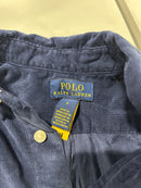 POLO RALPH LAUREN BLUE KIDS BUTTON DOWN LONG SLEEVE SHIRT - SIZE: YOUTH 6 - BLUE - Brand New