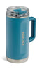 IGLOO 36 OZ TUMBLER WITH HANDLE, REUSABLE TRAVEL MUG, 00071410 - MODERN BLUE - Brand New