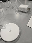 GENERIC MAGNETIC WIRELESS CHARGER - WHITE - Scratch & Dent